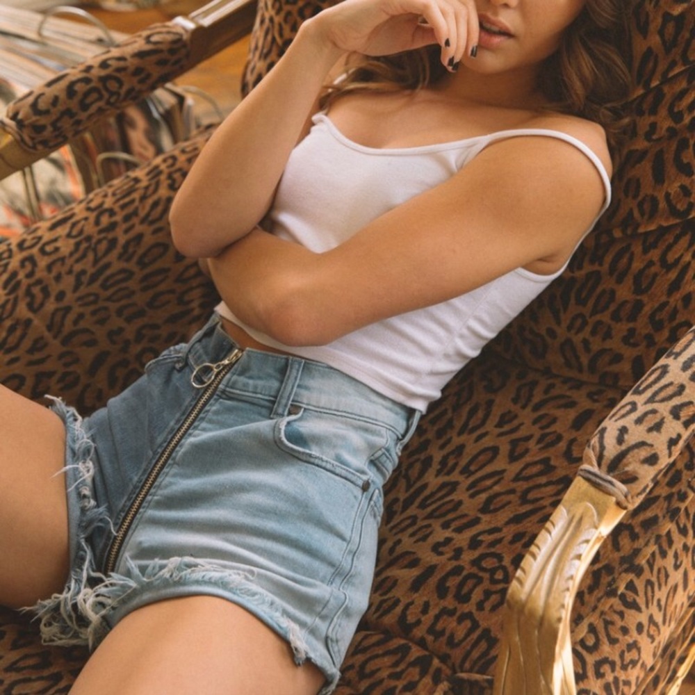 Revice Ying Yang Denim Shorts in Tokoyo Wash